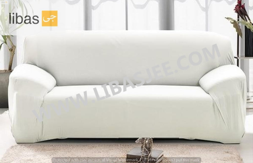 4 Seater 2 Stretchable Sofa Cover, How To Fit Magic Sofa Cover